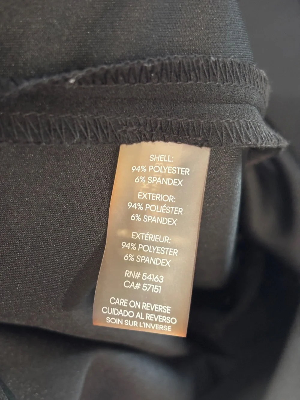 Calvin Klein Zip Front Sleeveless Sheath Dress - Black Size 6 - Picture 11 of 11